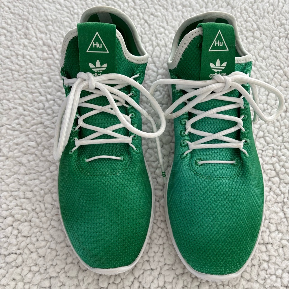 adidas Pharrell Williams Holi Tennis Hu Men’s Size 6 Green Sneaker Shoes